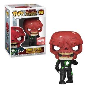 NIB Marvel Zombies Red Skull Funko POP! Figure 668